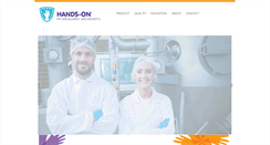 Desktop Screenshot of handsongloves.ca